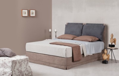 Linea Strom Milena Κρεβάτι Υφασμάτινο 