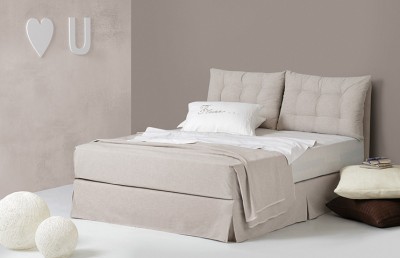 Linea Strom Cocoon Υφασμάτινο Κρεβάτι 